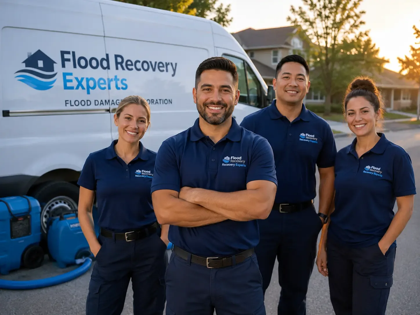 Flood Damage Cleanup company in Helm, CA