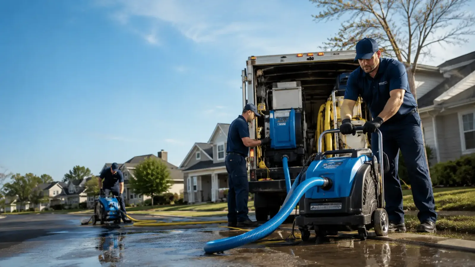 Flood Damage Cleanup in Helm, CA